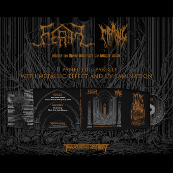 FERAL / CRAWL Made As Those Who Are No Longer Alive SPLIT DIGIPAK [CD]